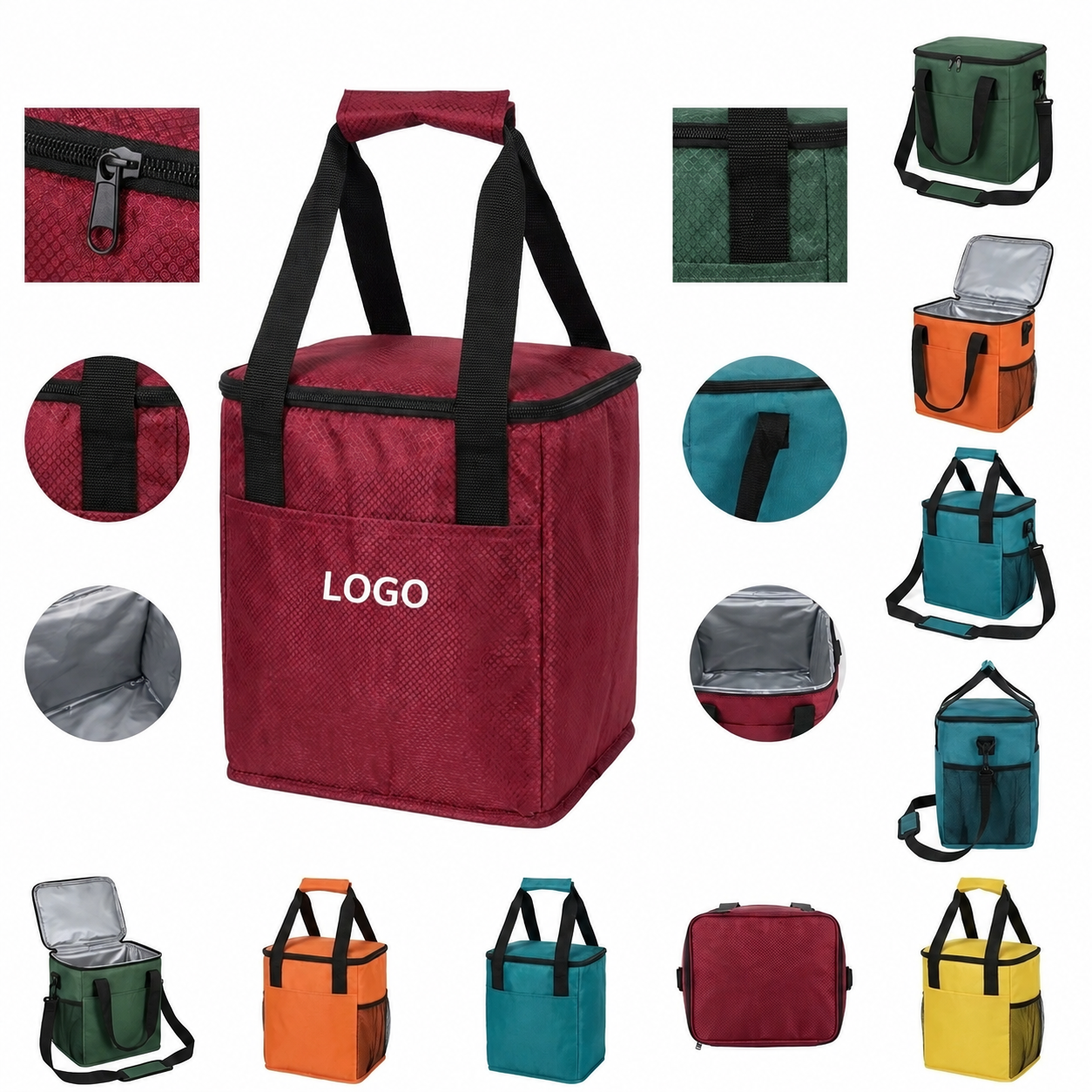 Honeycomb Ripstop Thermal Lunch Bag
