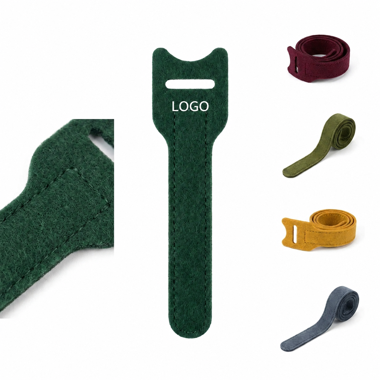 Durable Elastic Non-Slip Fishing Rod Securing Strap