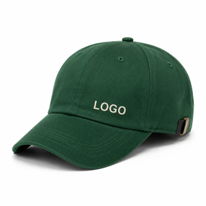 Adjustable 6-Panel Cotton Twill Headwear